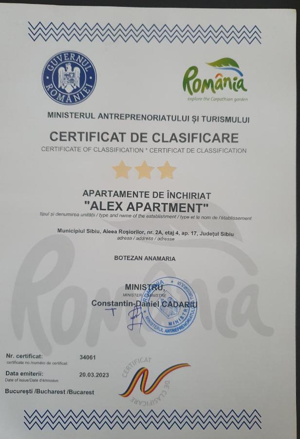 Apartament Alex Sibiu Exterior photo